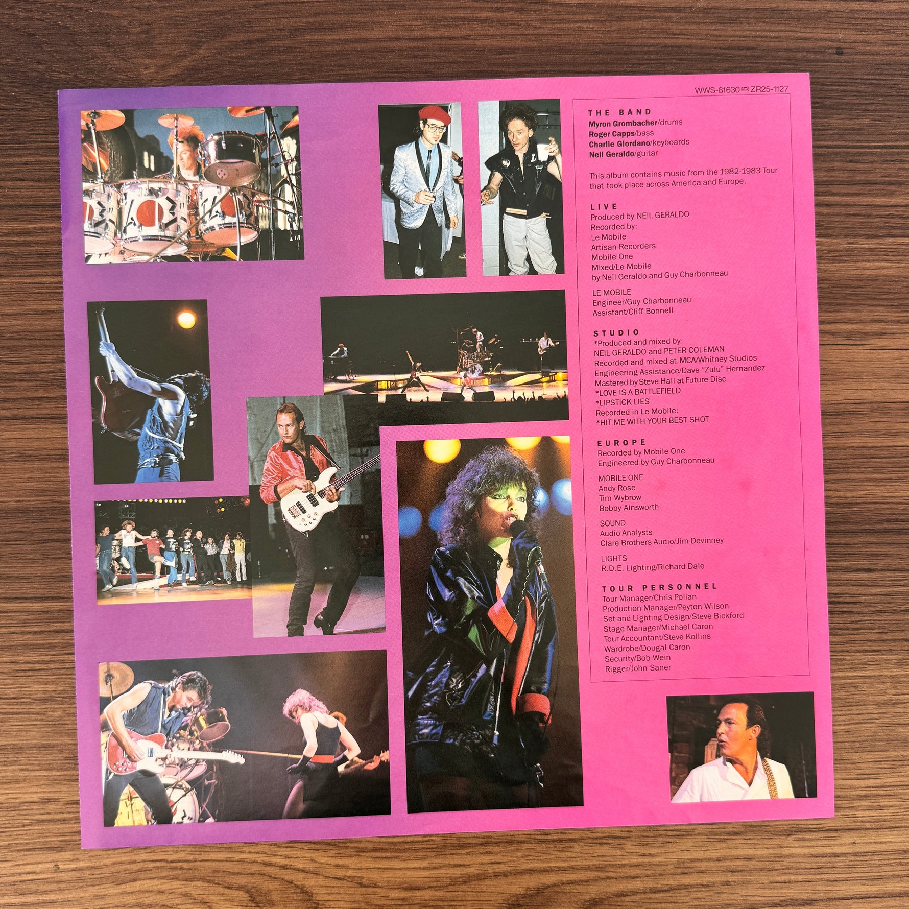 Pat Benatar – Live From Earth Japan Vinyl