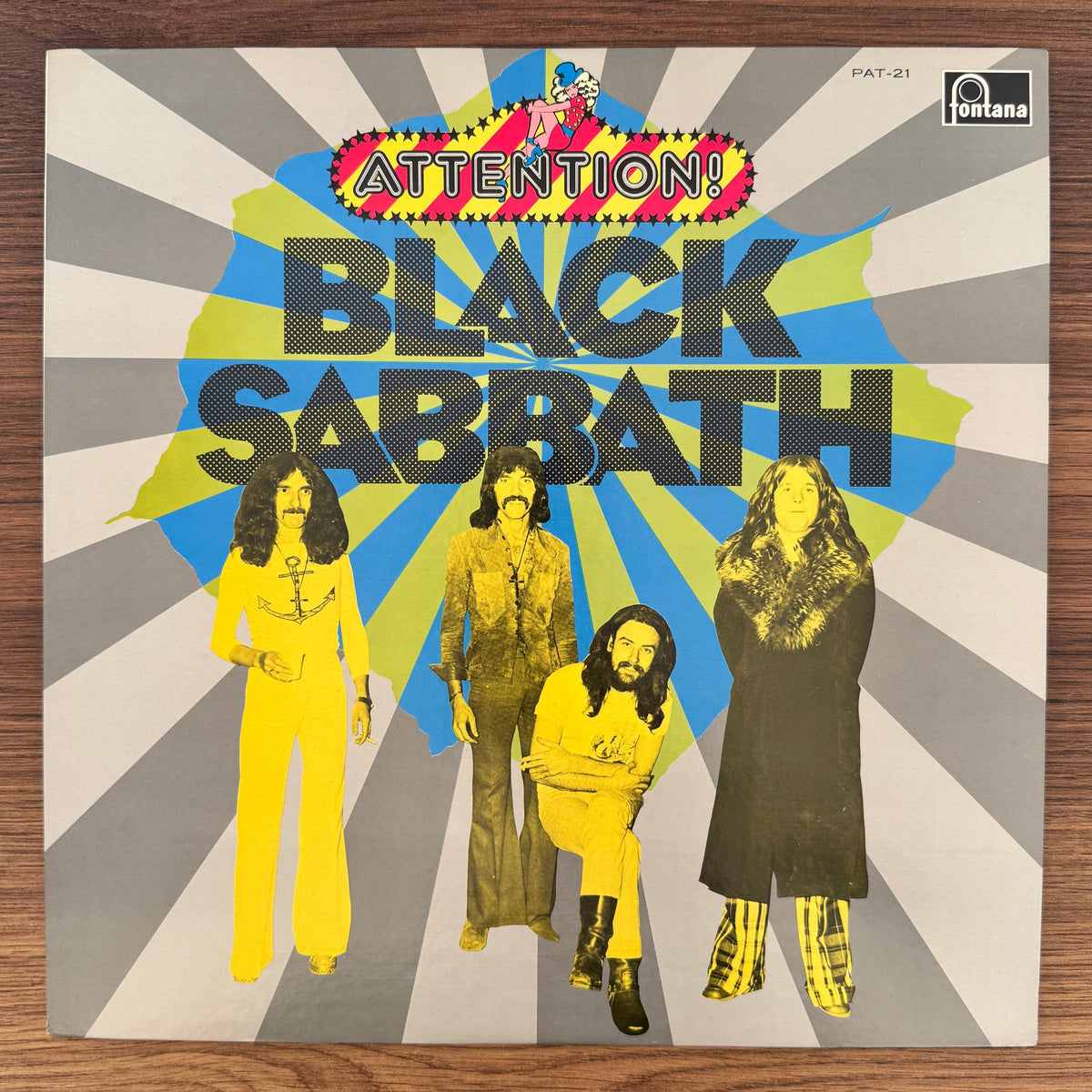 Black Sabbath – Attention! Black Sabbath Japan Vinyl