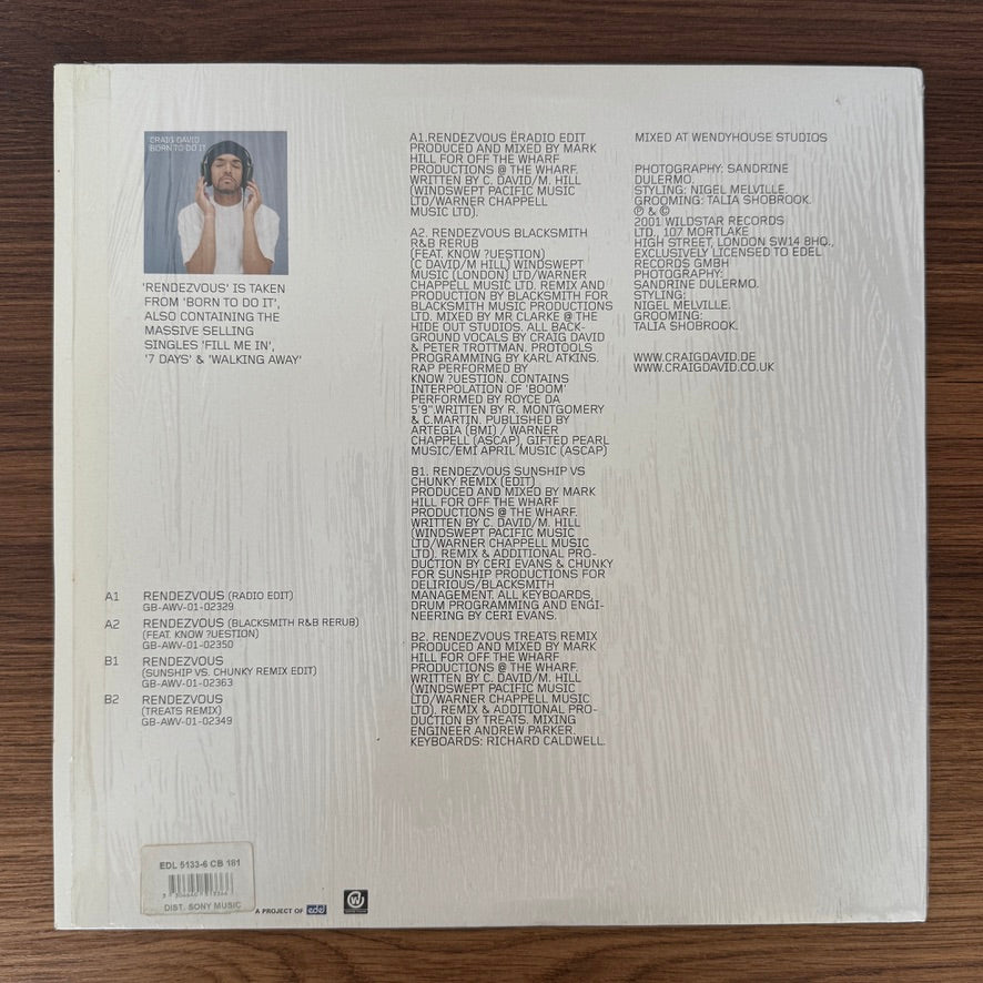 Craig David – Rendezvous