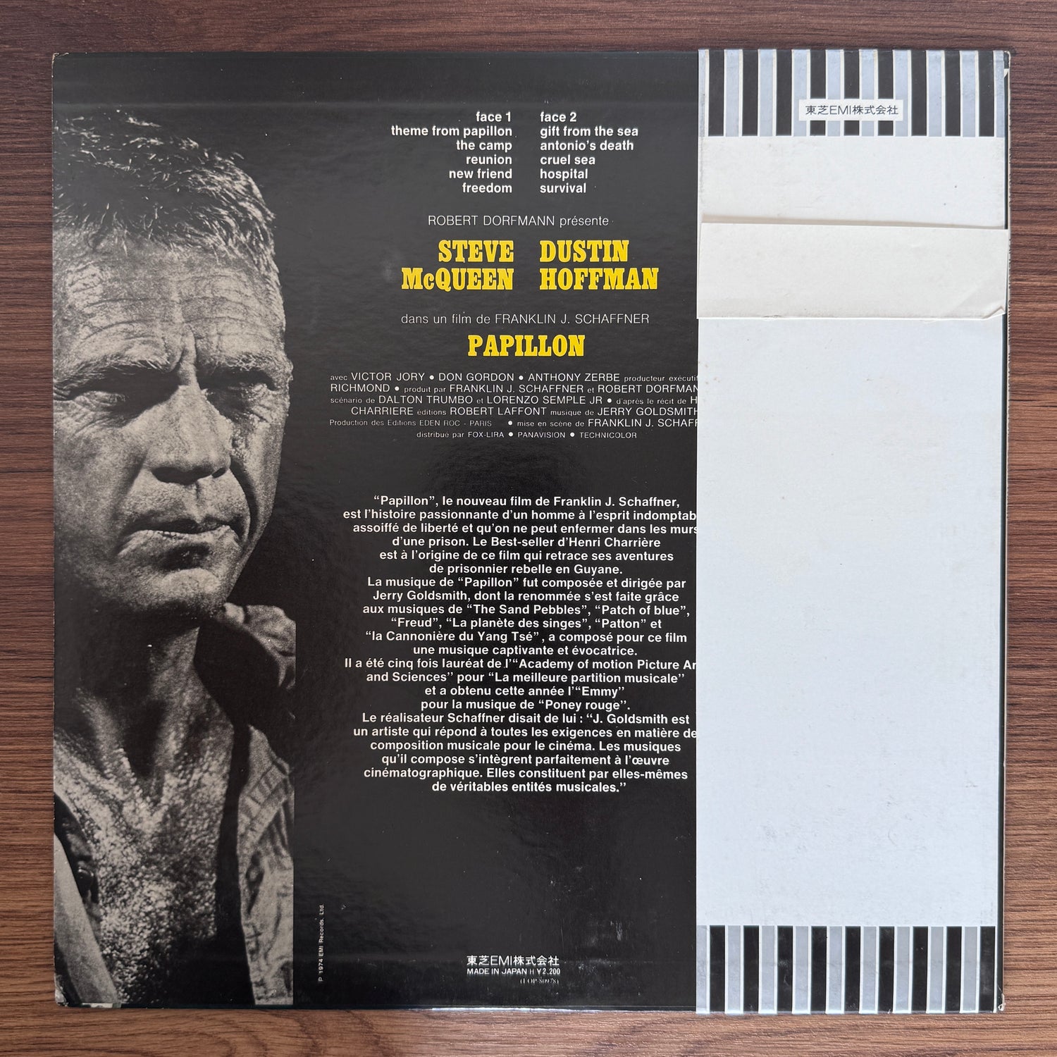Jerry Goldsmith – Papillon Original Soundtrack