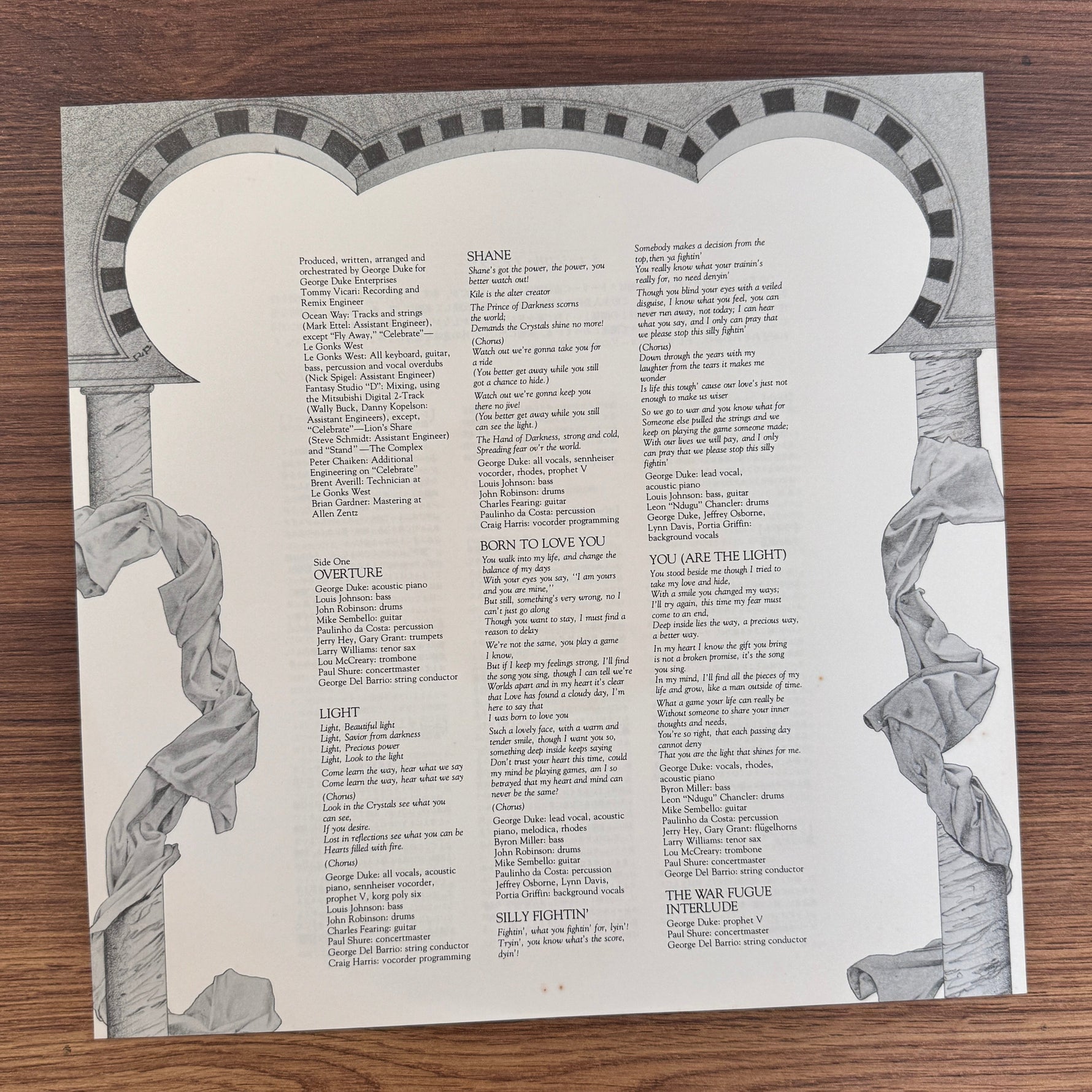 George Duke – Guardian Of The Light Japan Vinyl