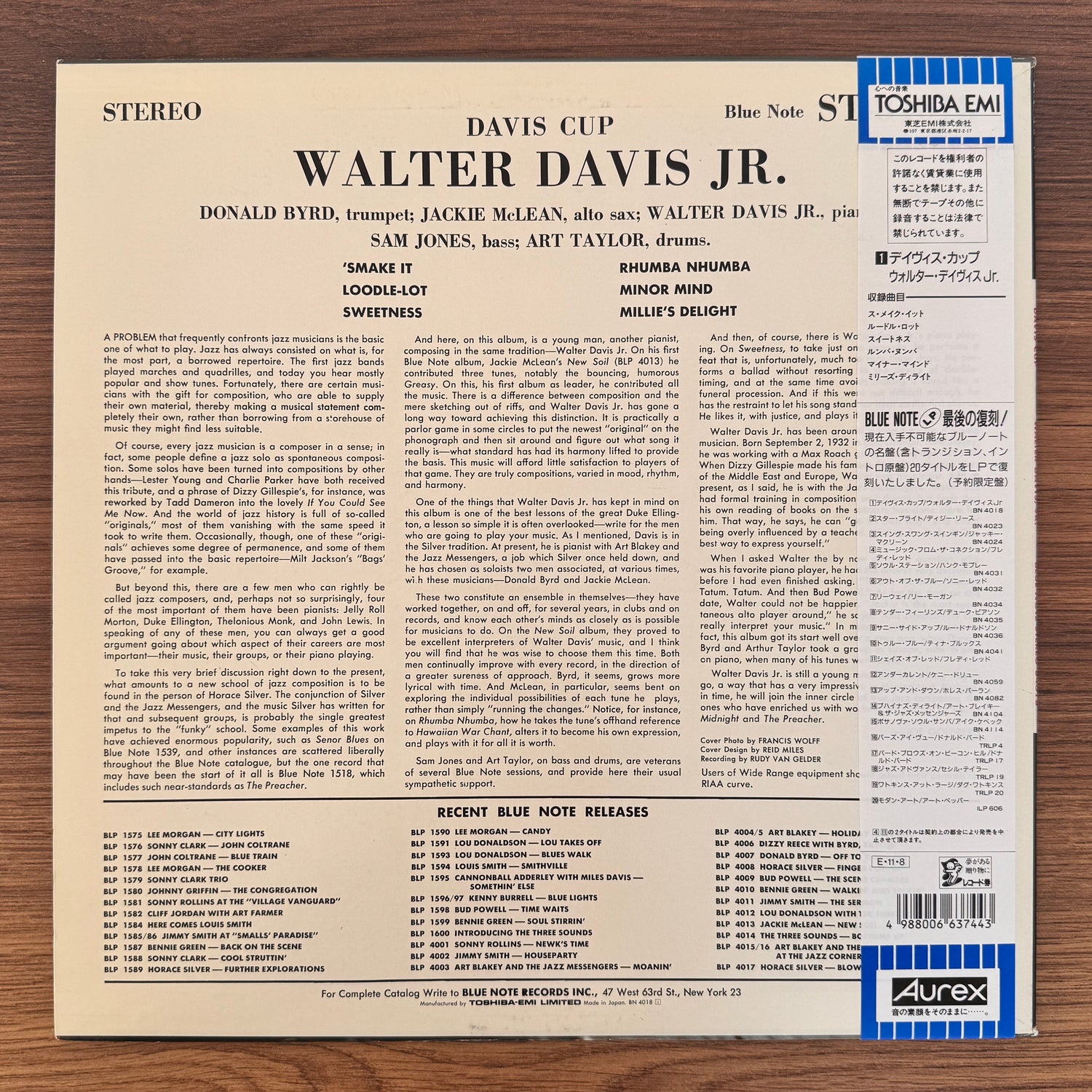 Walter Davis Jr. – Davis Cup
