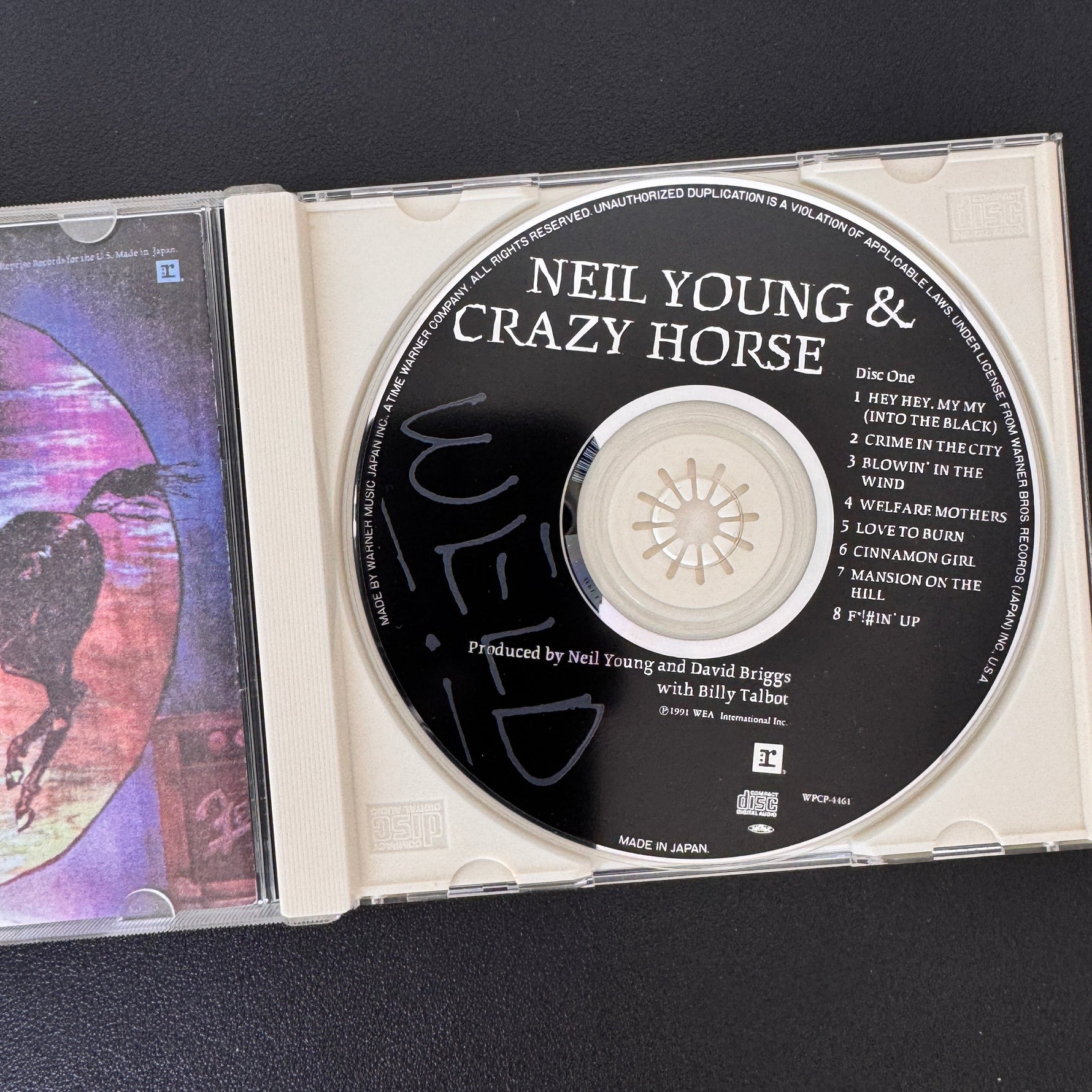 Neil Young & Crazy Horse – Weld CD Japan Vinyl