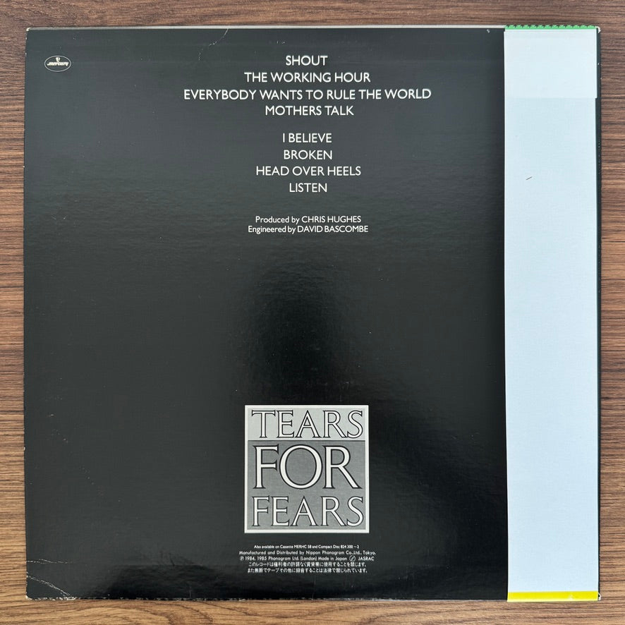 Tears For Fears – Songs From The Big Chair