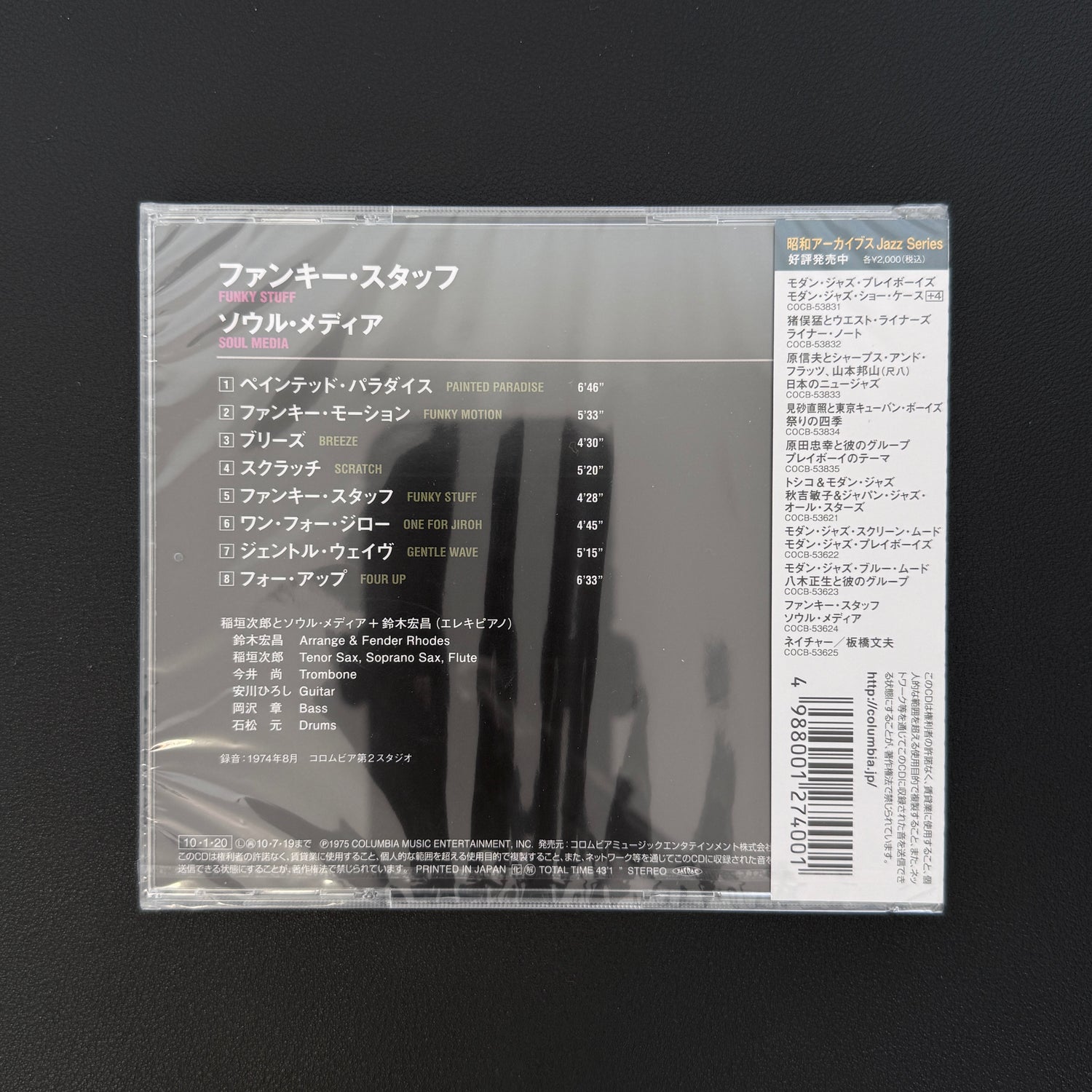 Jiro Inagaki & Soul Media – Funky Stuff CD