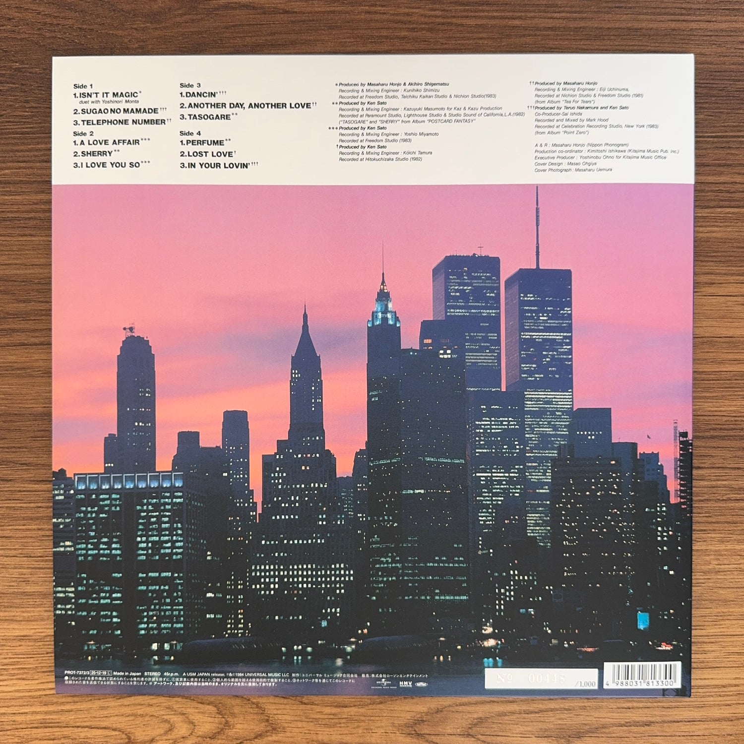 Junko Ohashi – Magical  100％ Pure Lp