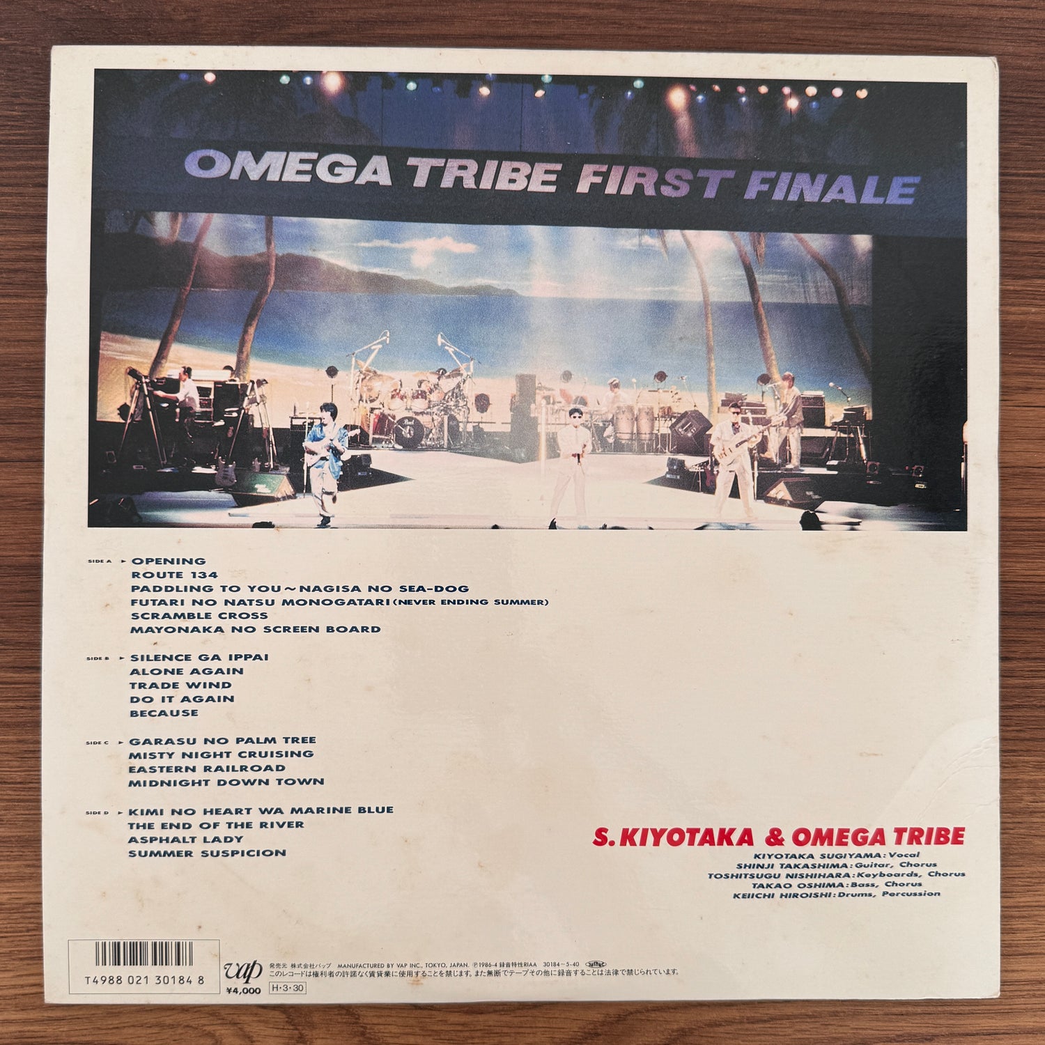 S. Kiyotaka & Omega Tribe – Live Emotion