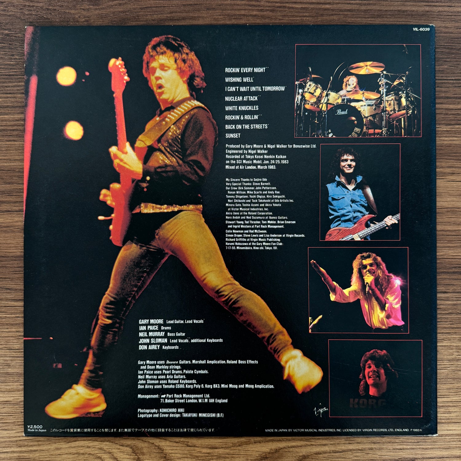 Gary Moore – Rockin' Every Night - Live In Japan