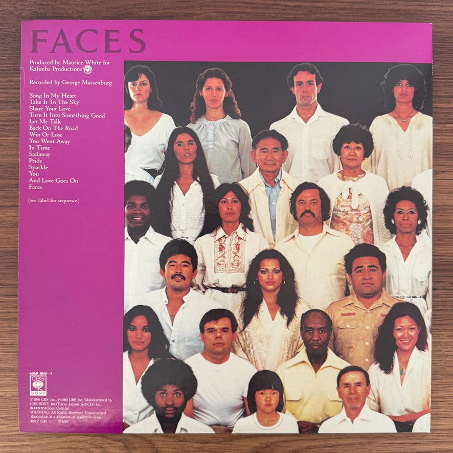 Earth, Wind & Fire – Faces
