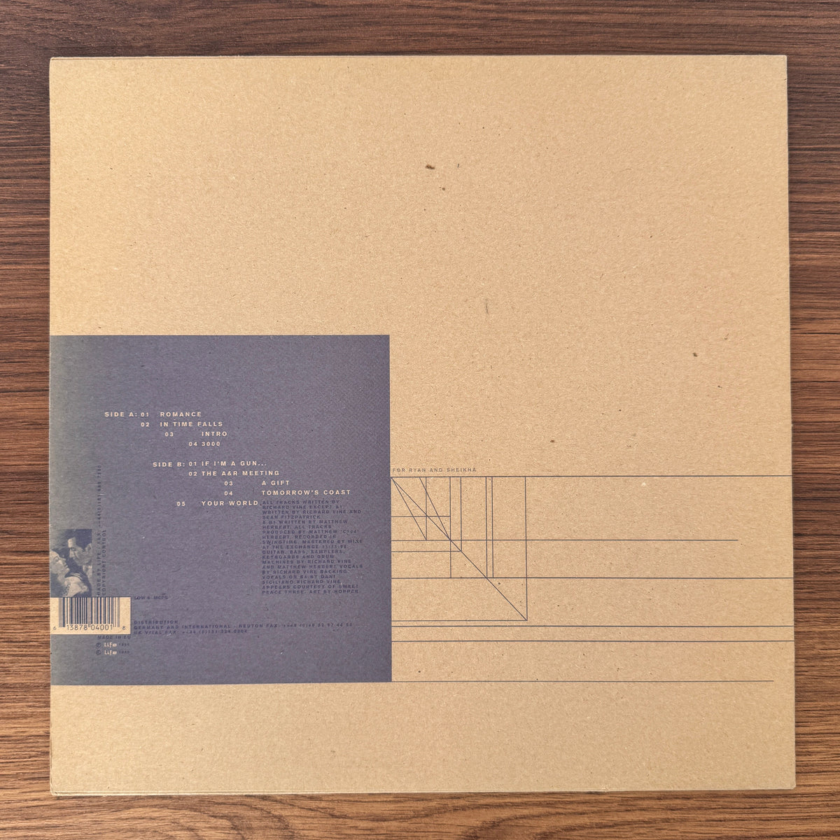 Agent Blue – Blueprints Japan Vinyl