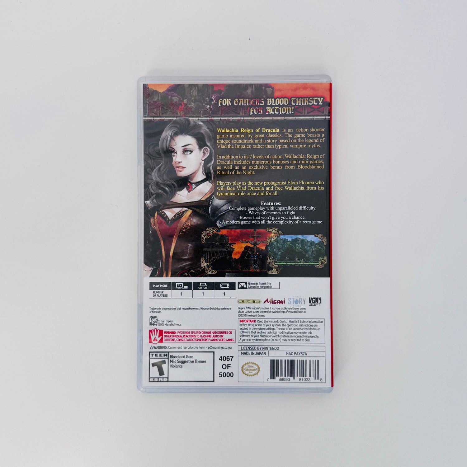 Wallachia Reign of Dracula | Nintendo Switch