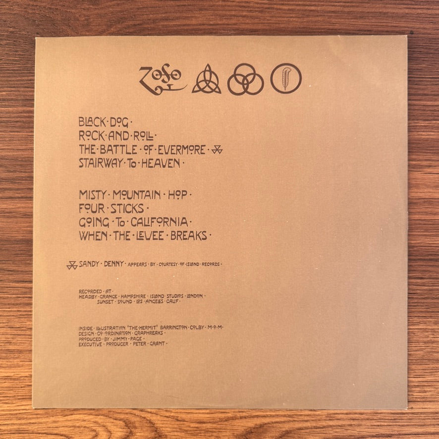 Led Zeppelin – IV Japan Vinyl
