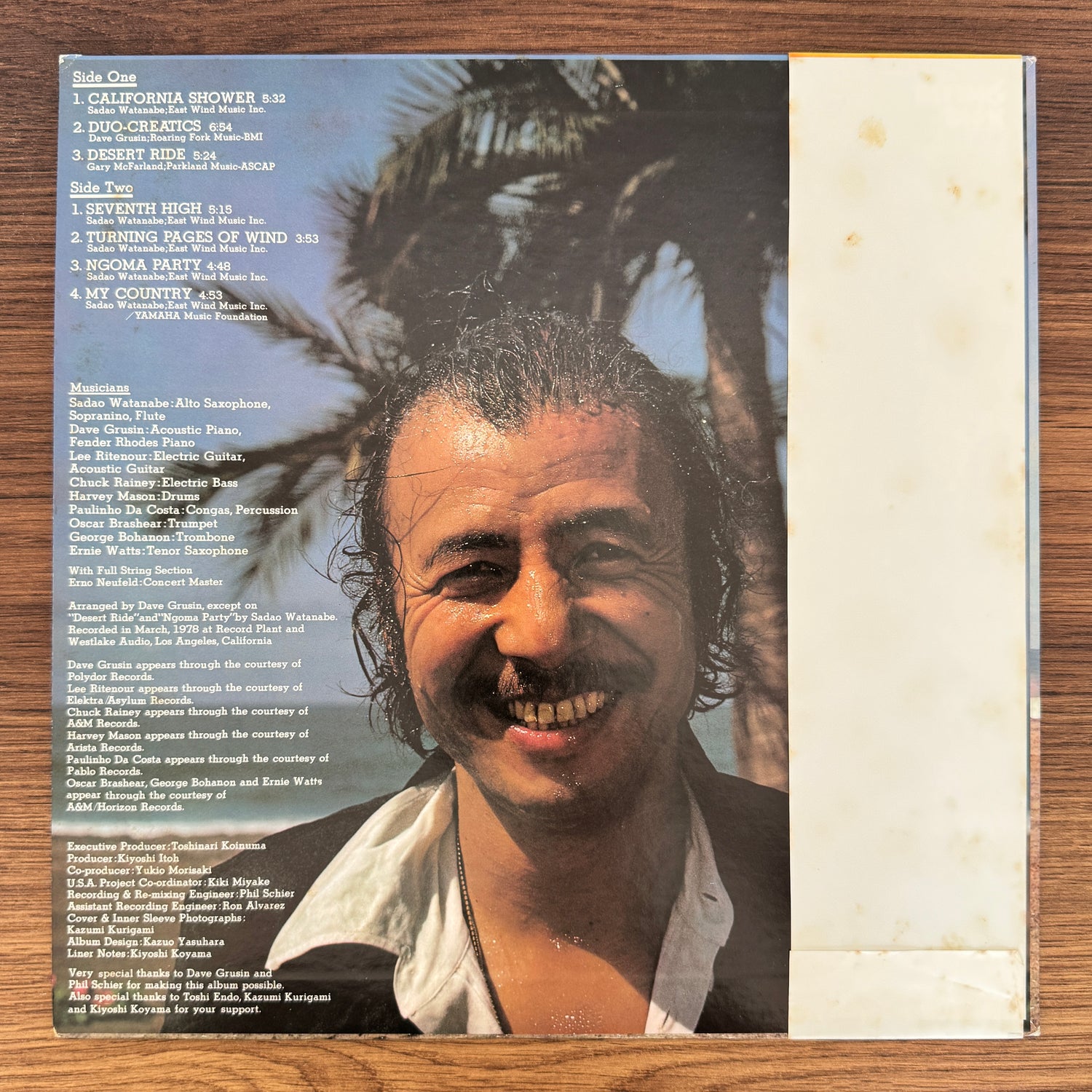 Sadao Watanabe – California Shower