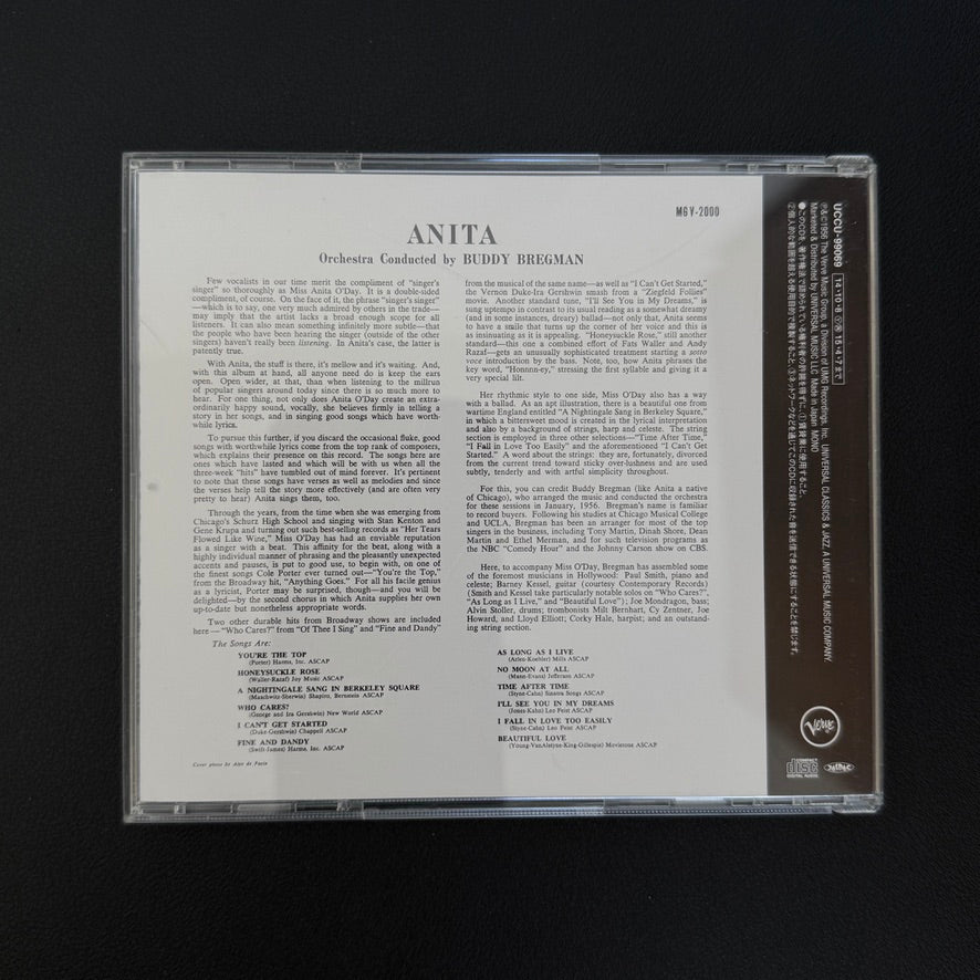 Anita O'Day – This Is Anita CD