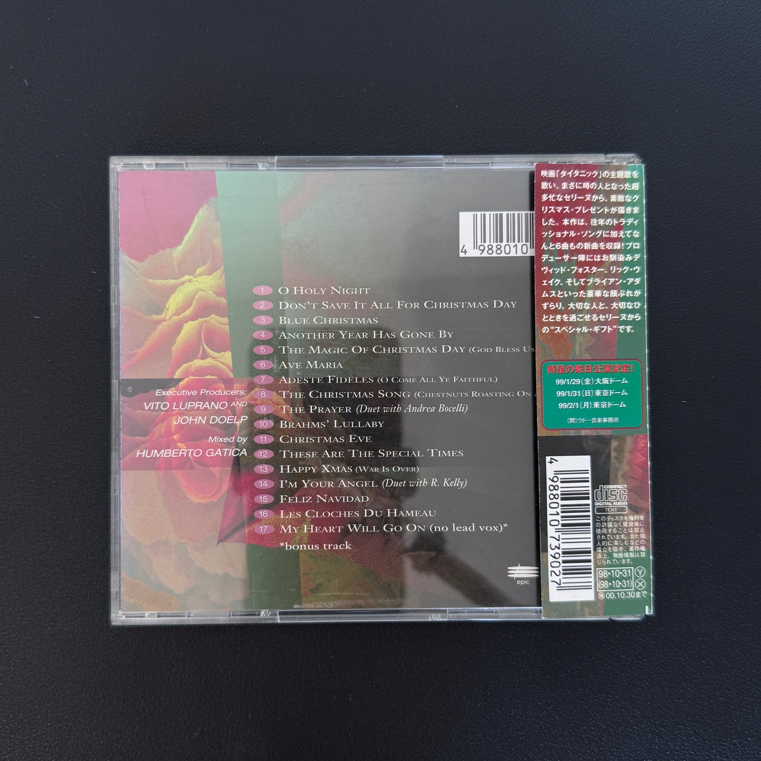 Celine Dion – These Are Special Times