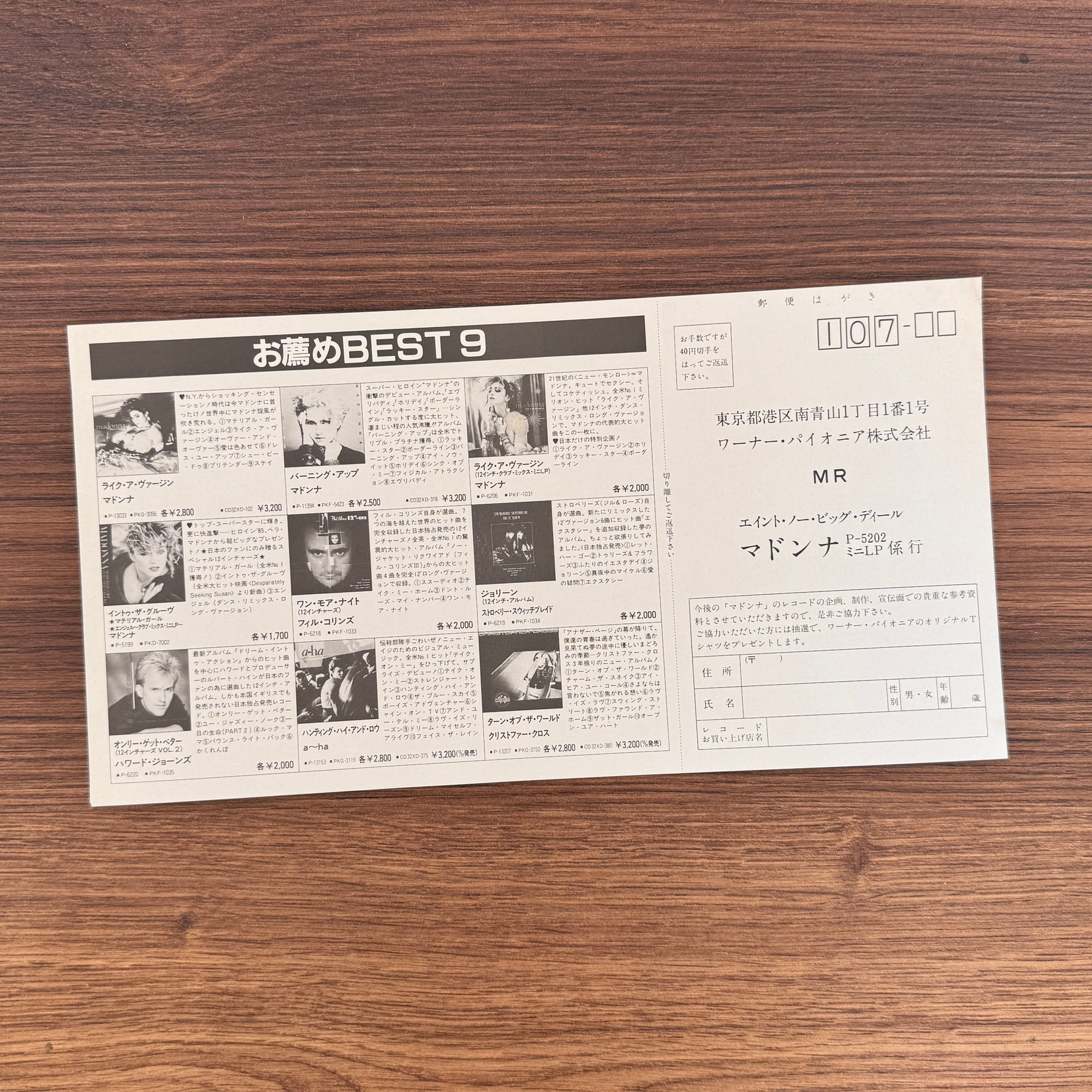 Madonna – Dress You Up ~ Ain't No Big Deal Japan Vinyl