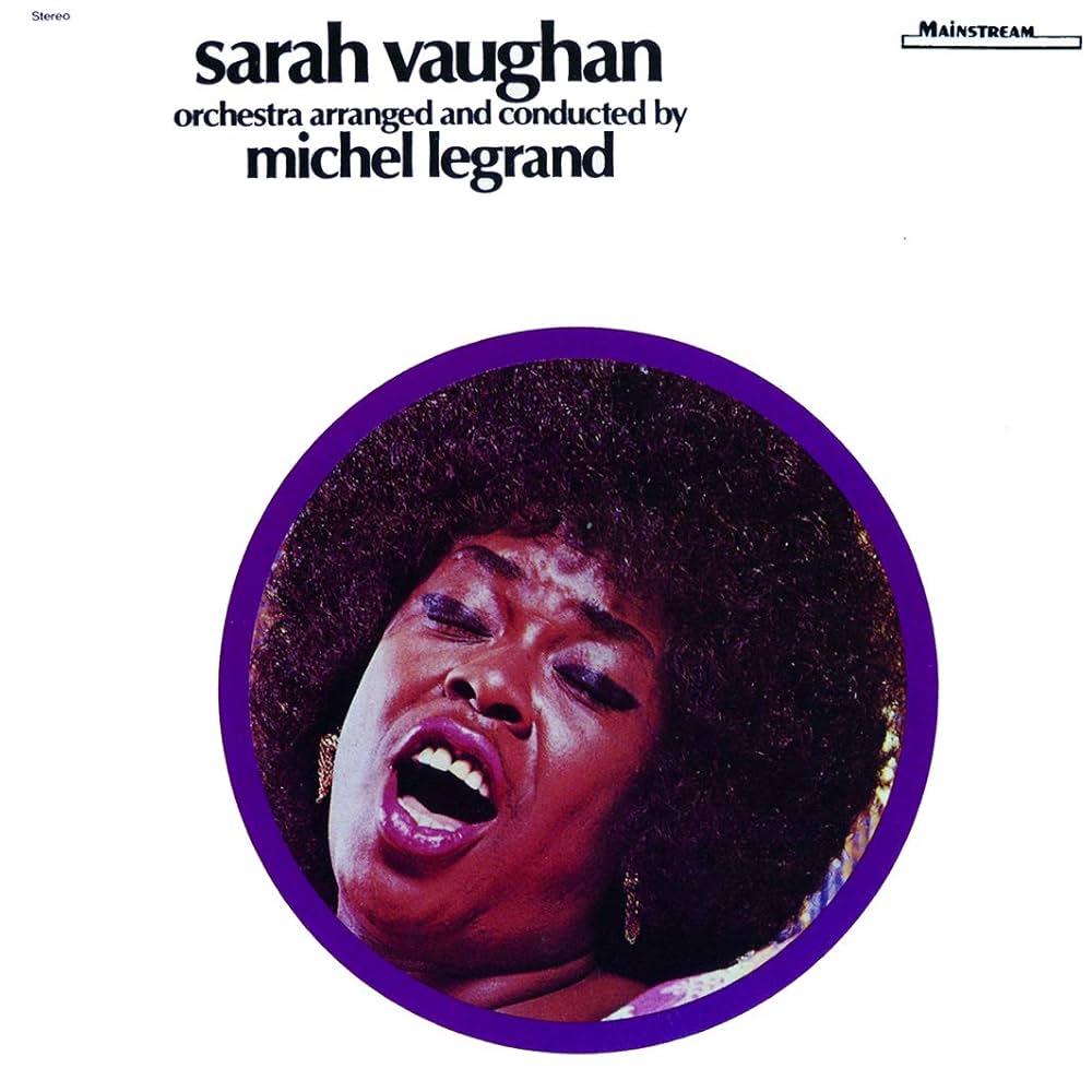 Sarah Vaughan – Sarah Vaughan With Michel Legrand Plak
