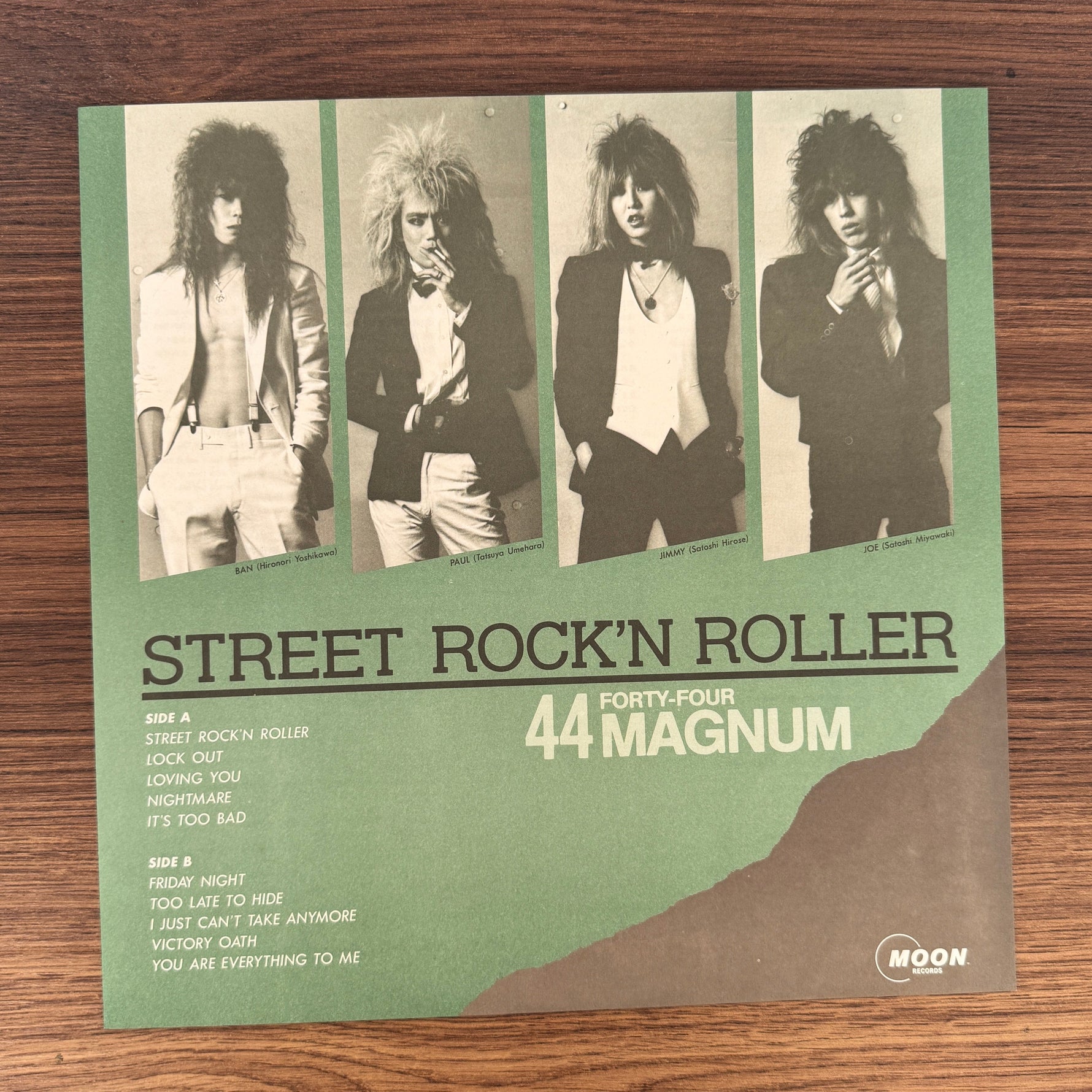 44 Magnum – Street Rock'N Roller Japan Vinyl