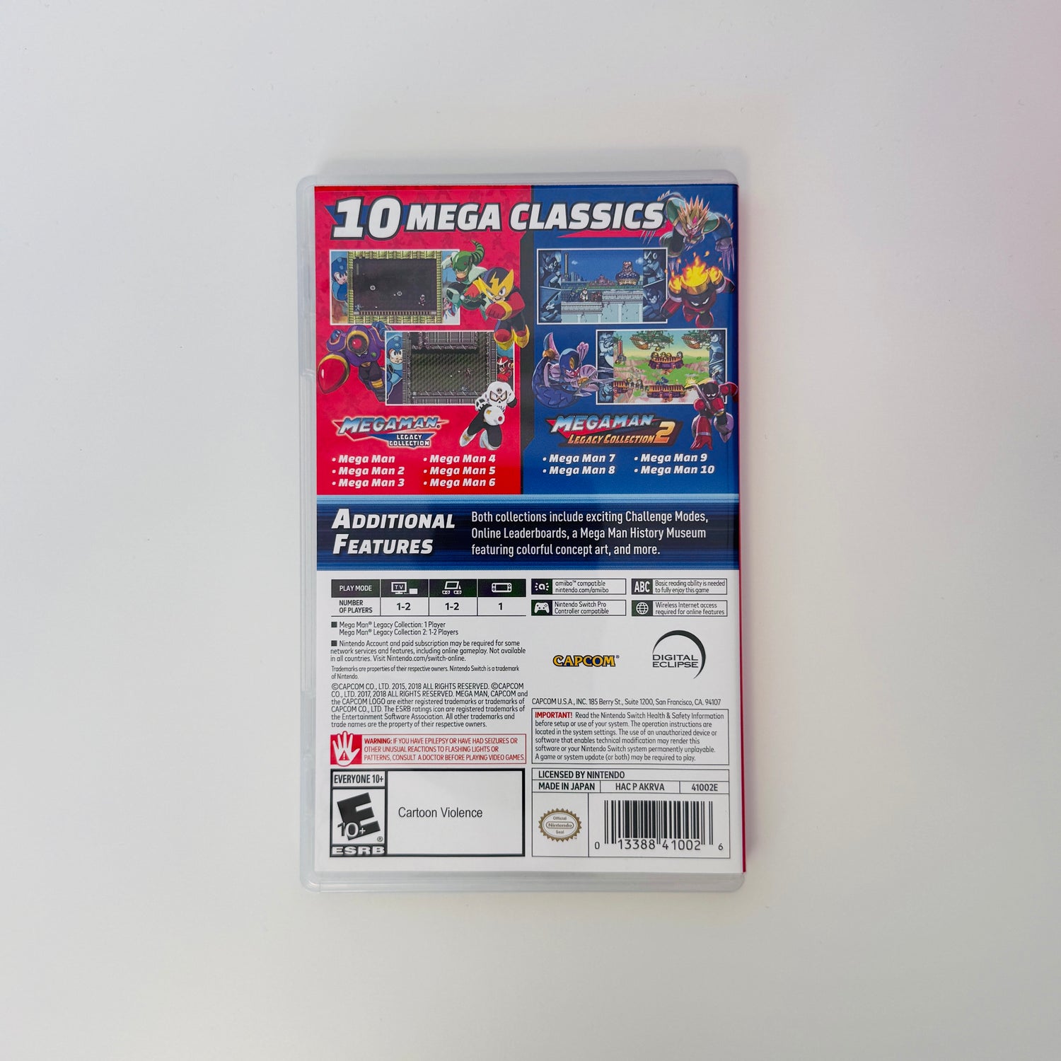 Mega Man Legacy Collection 1 + 2 | Nintendo Switch