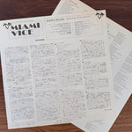 Miami Vice - Music From The Television Series Japan Vinyl