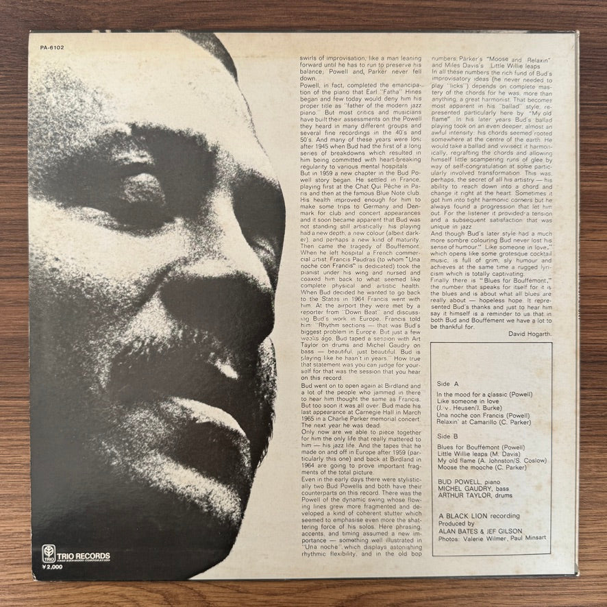 Bud Powell – Blues For Bouffemont