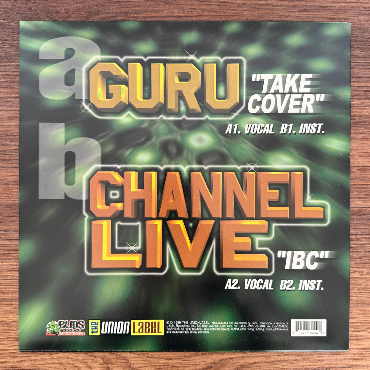 Guru / Channel Live – Organized Rhymes Volume 1 Japan Vinyl