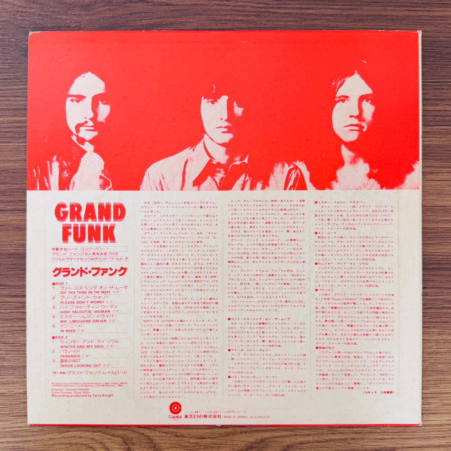 Grand Funk Railroad – Grand Funk