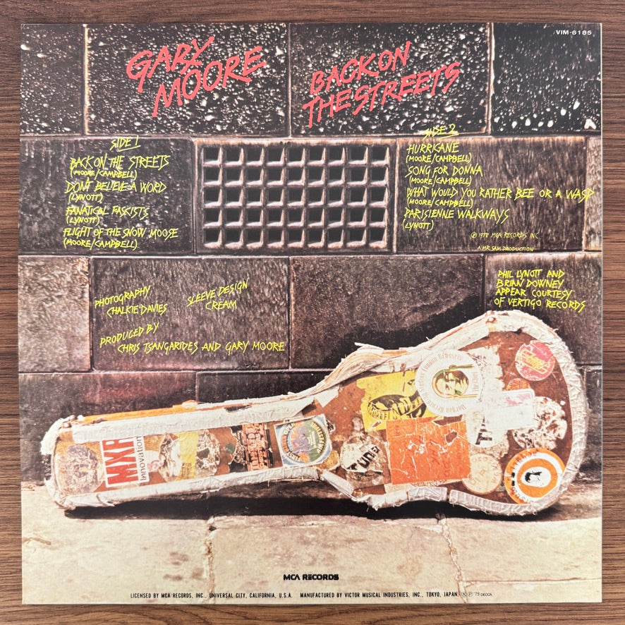 Gary Moore – Back On The Streets