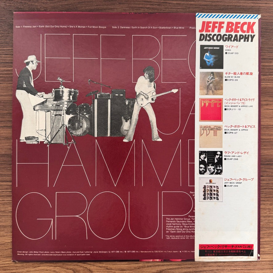 Jeff Beck With The Jan Hammer Group – Live