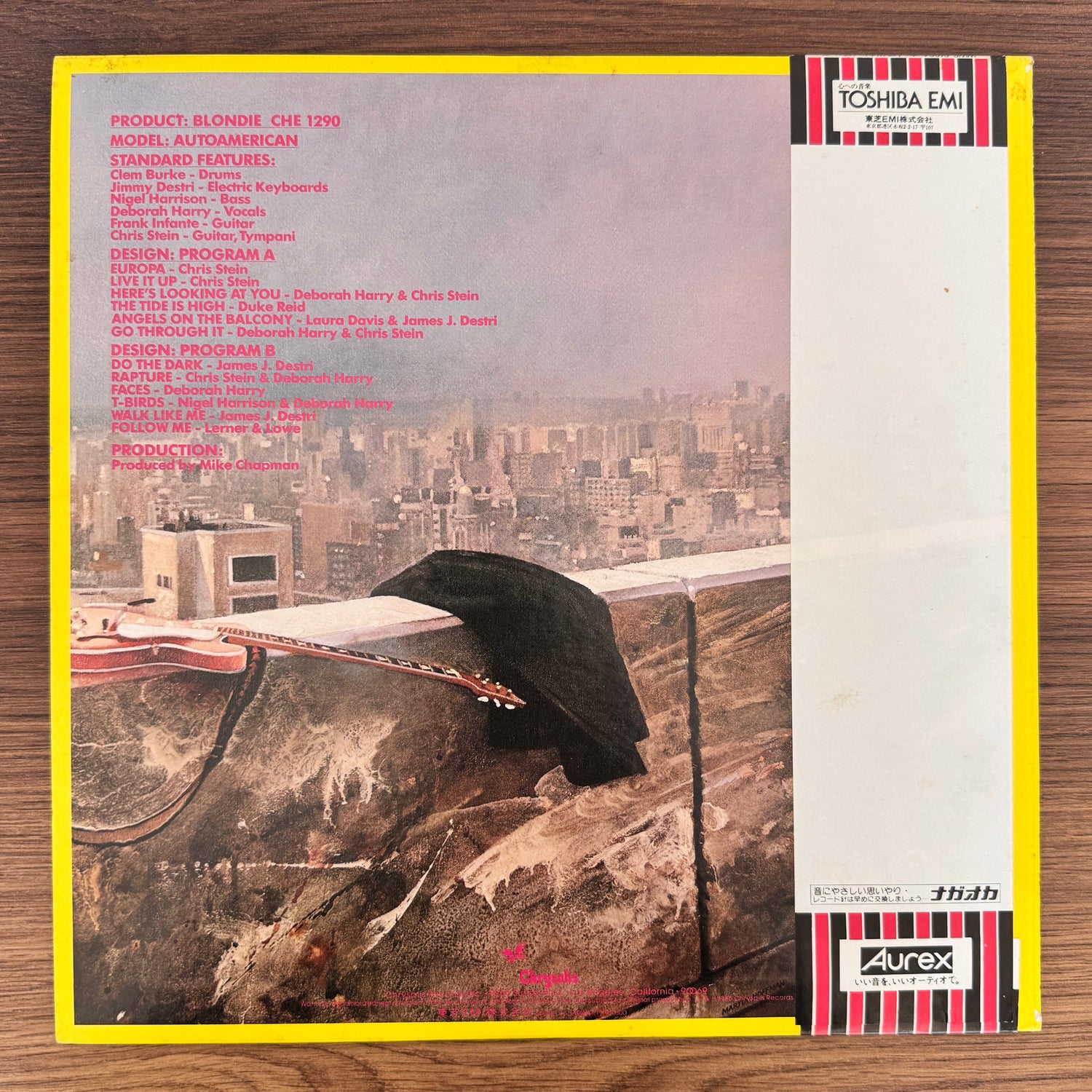 Blondie – AutoAmerican Japan Vinyl