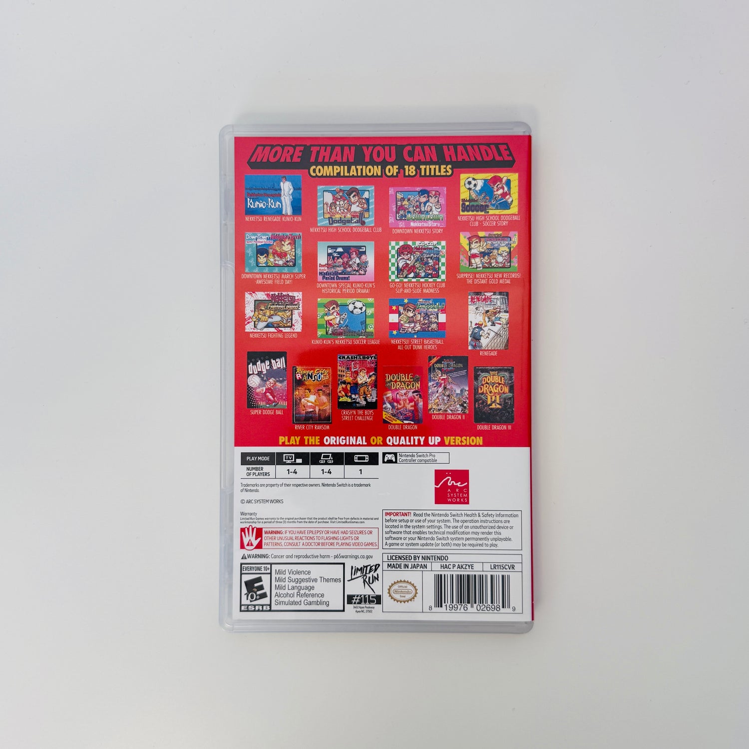 Double Dragon & Kunio-Kun Retro Brawler Bundle | Nintendo Switch