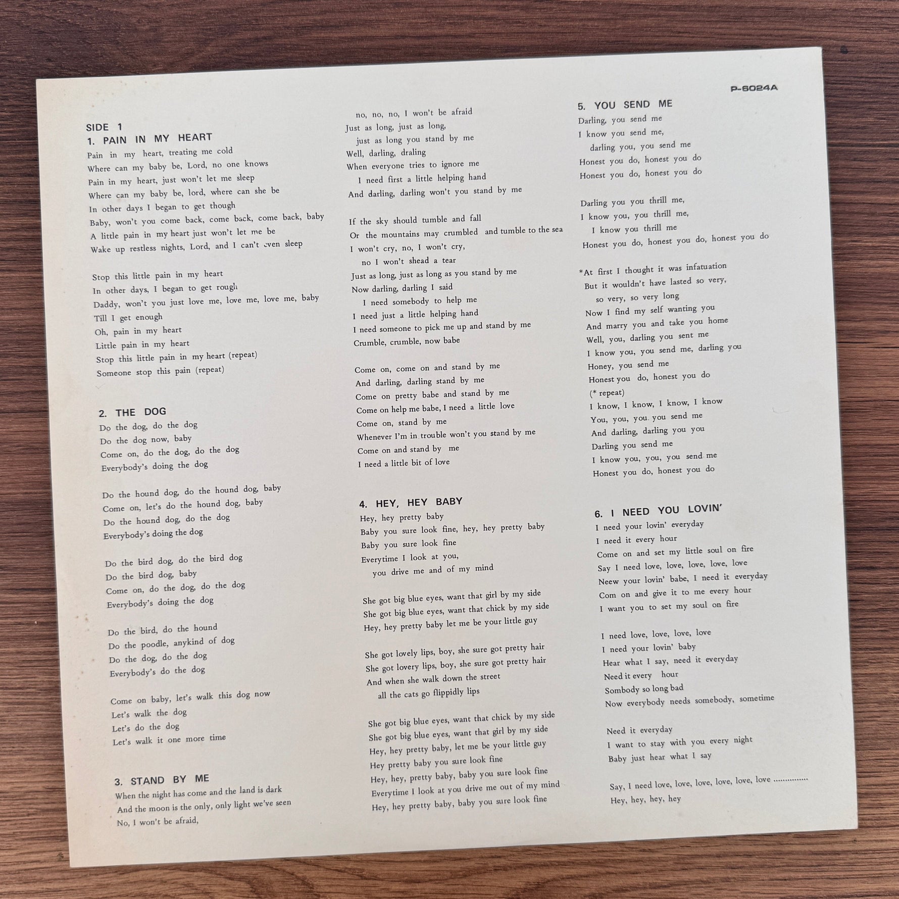 Otis Redding – Pain In My Heart Japan Vinyl