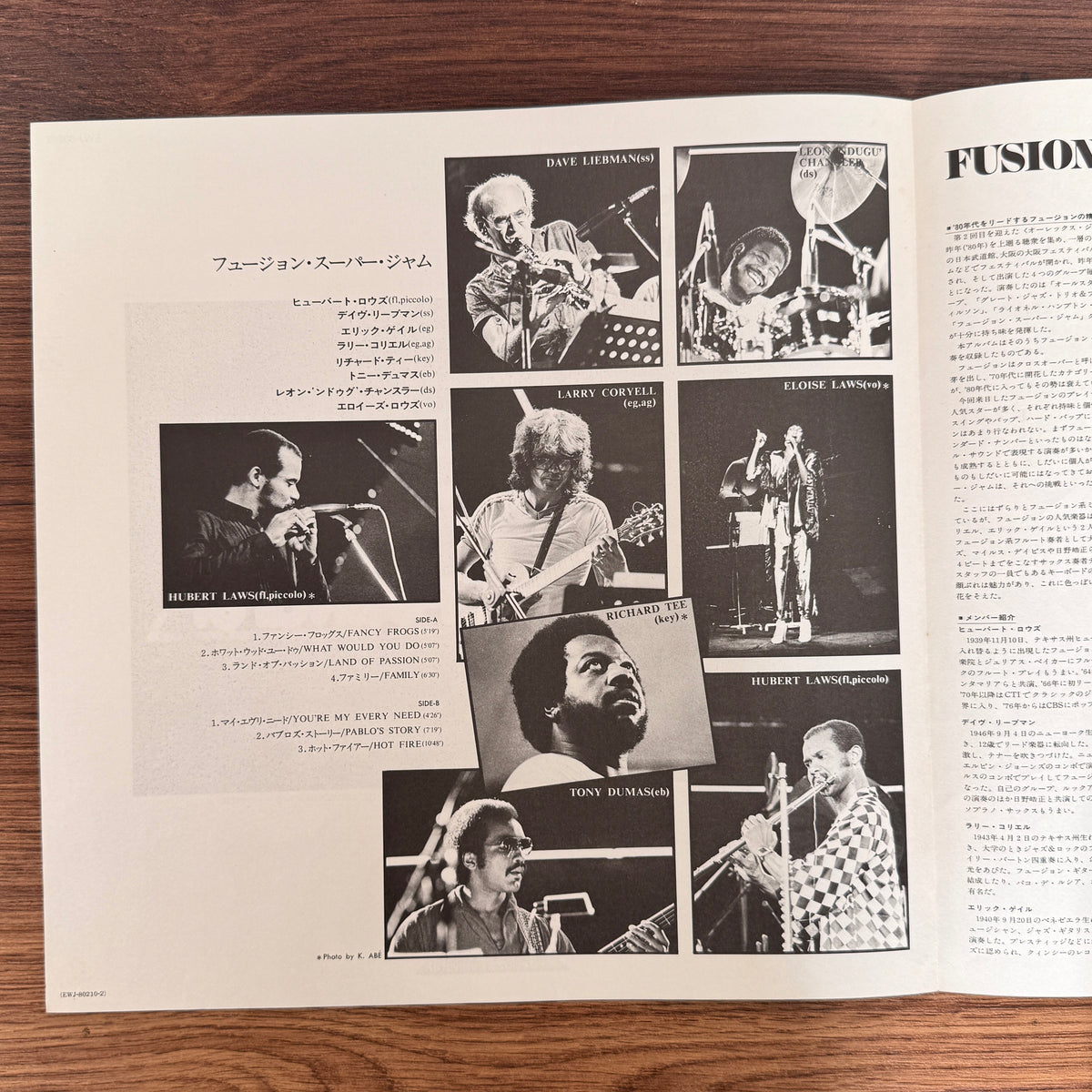 Aurex Jazz Festival '81 Fusion Super Jam Only Japan Vinyl
