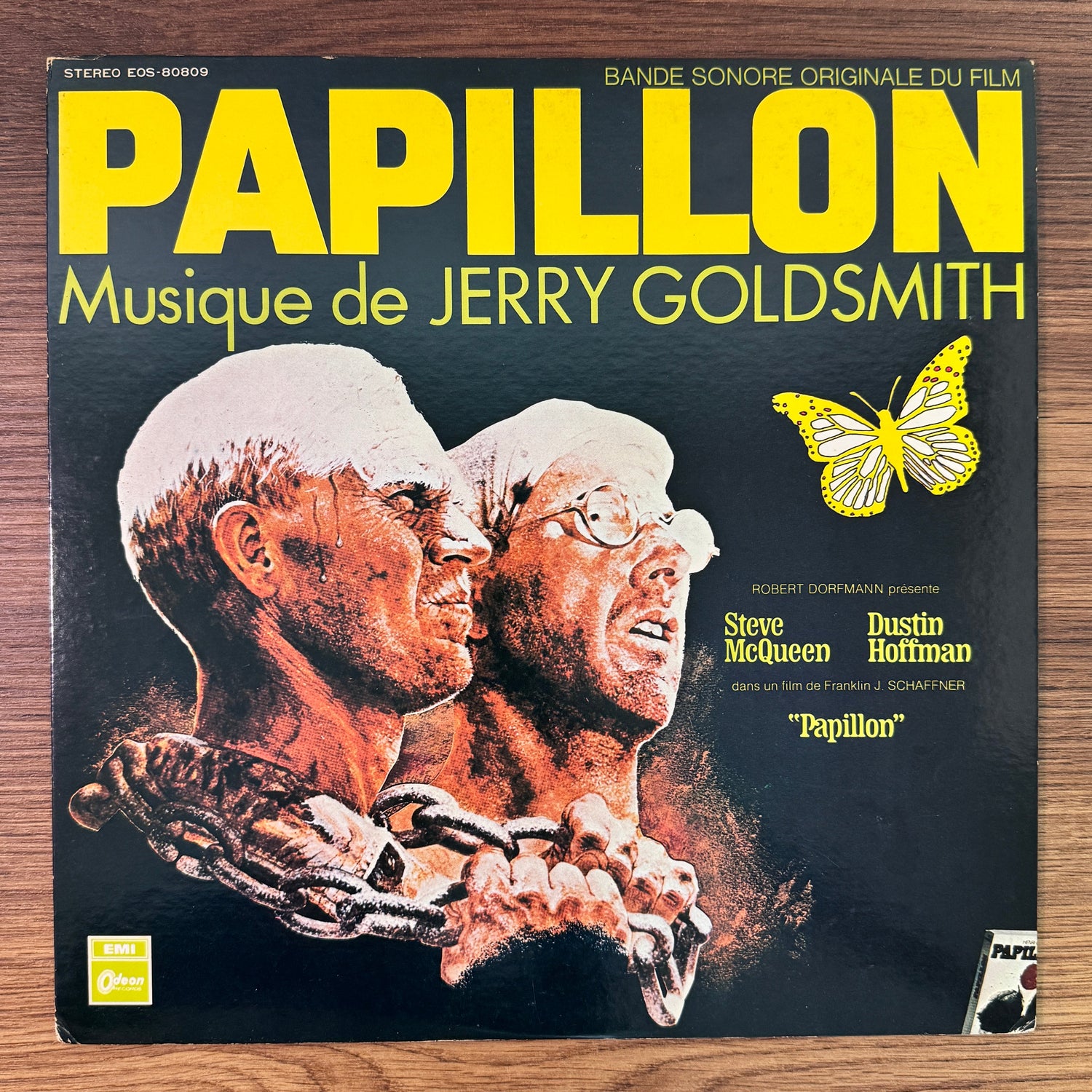 Jerry Goldsmith – Papillon Original Soundtrack Japan Vinyl