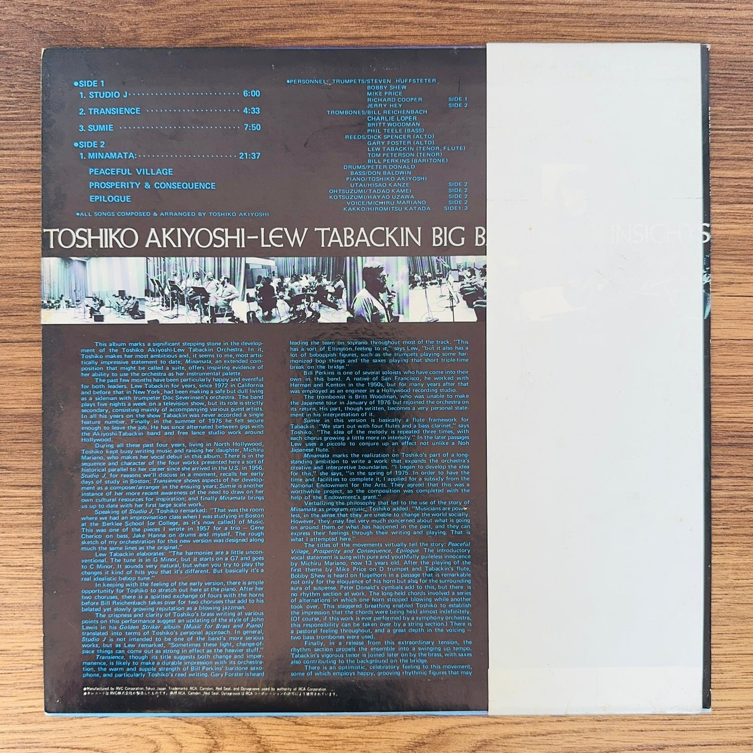 Toshiko Akiyoshi & Lew Tabackin Big Band – Insights