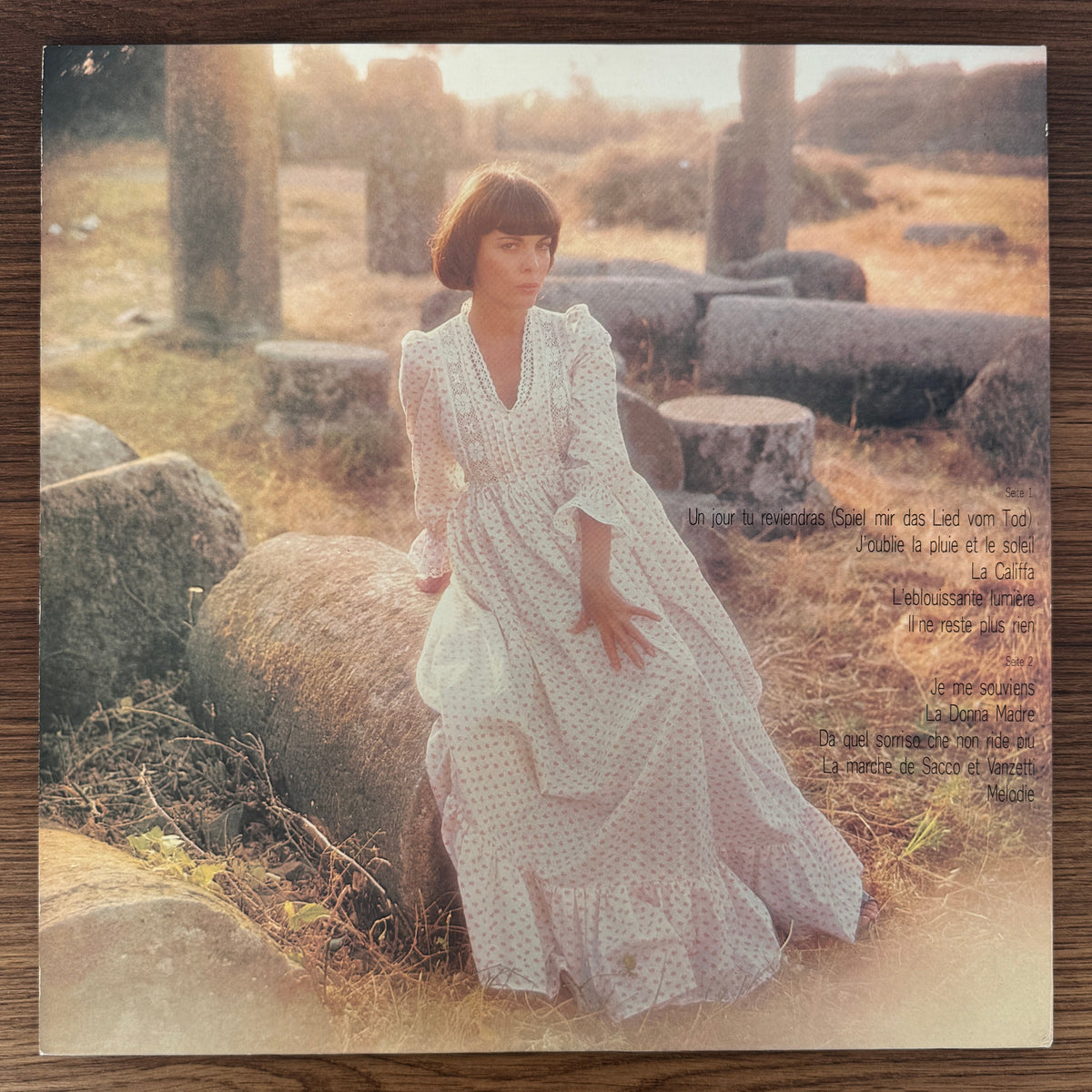 Mireille Mathieu / Ennio Morricone – Mireille Mathieu Chante Ennio Morricone Japan Vinyl