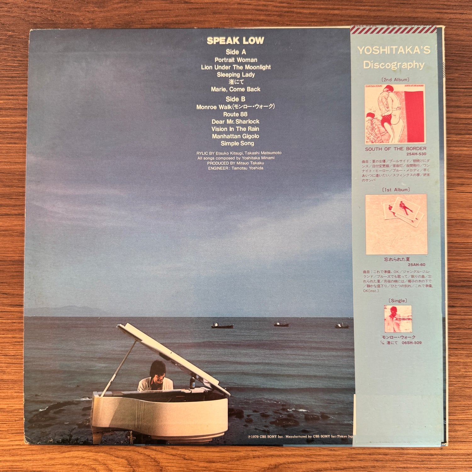 Yoshitaka Minami – Speak Low