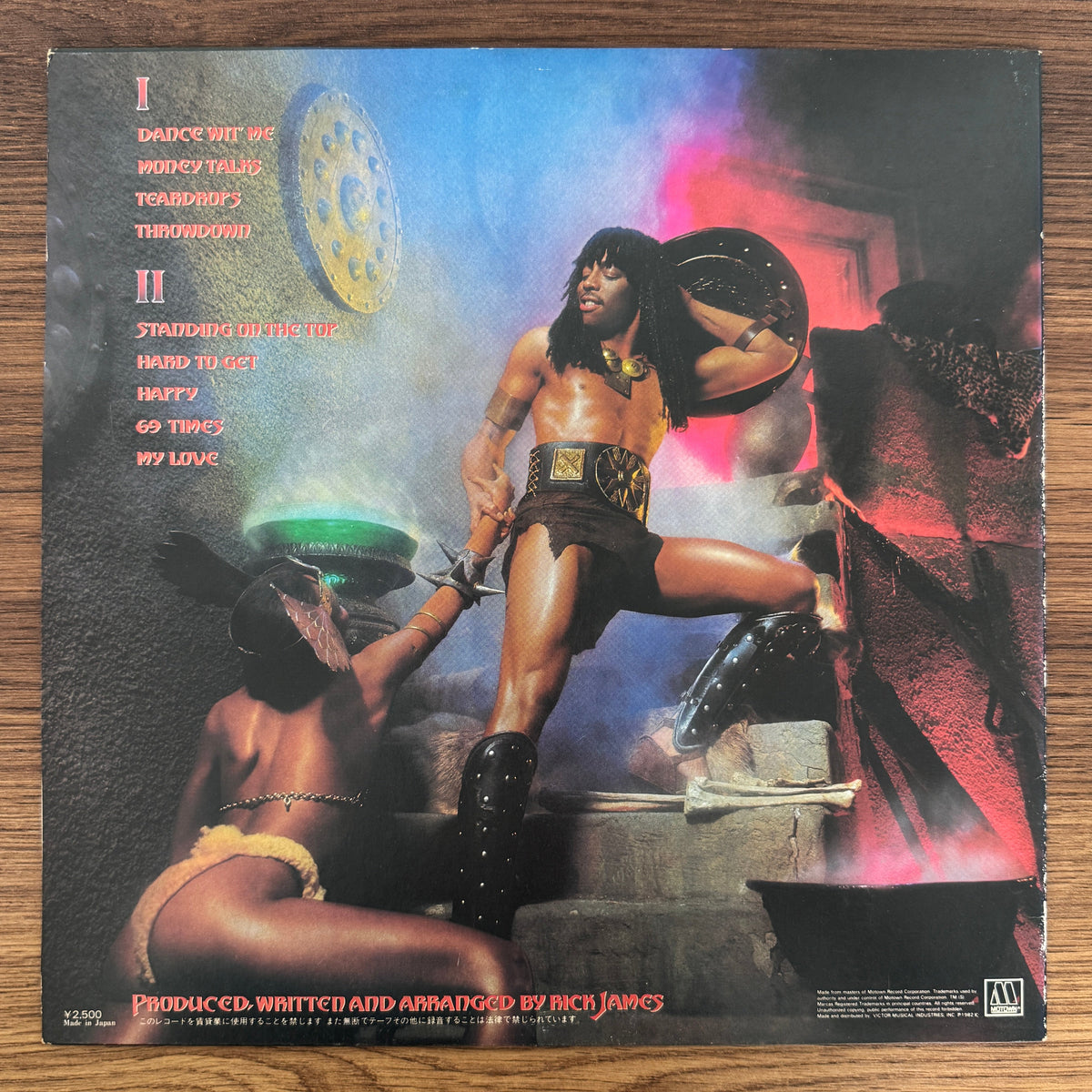 Rick James – Throwin' Down Japan Vinyl