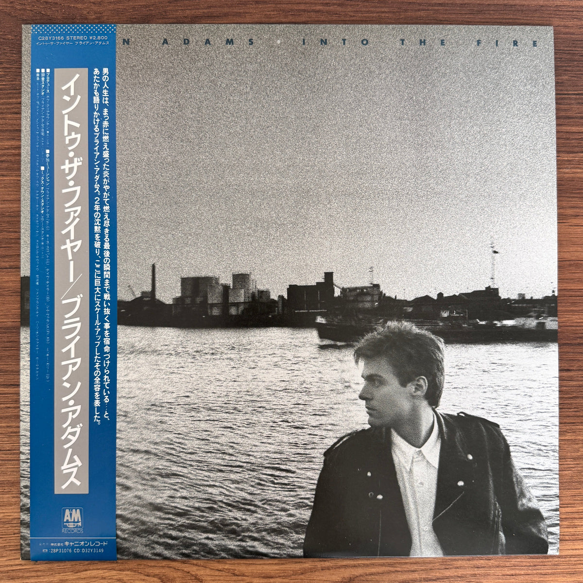 Bryan Adams – Into The Fire Japan Vinyl