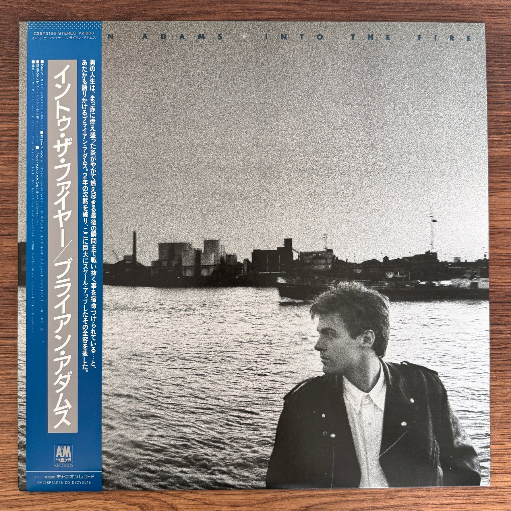Bryan Adams – Into The Fire Japan Vinyl
