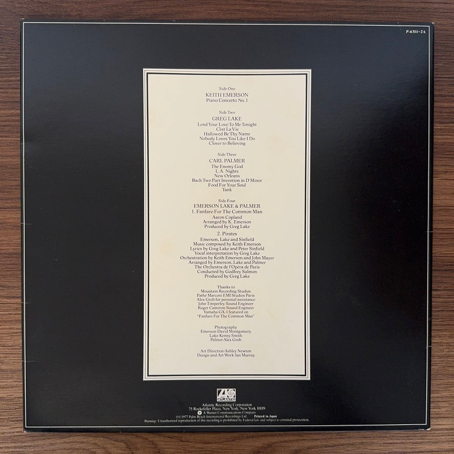 Emerson, Lake & Palmer – Works (Volume 1)