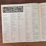 Streets Of Fire Original Soundtrack Japan Vinyl