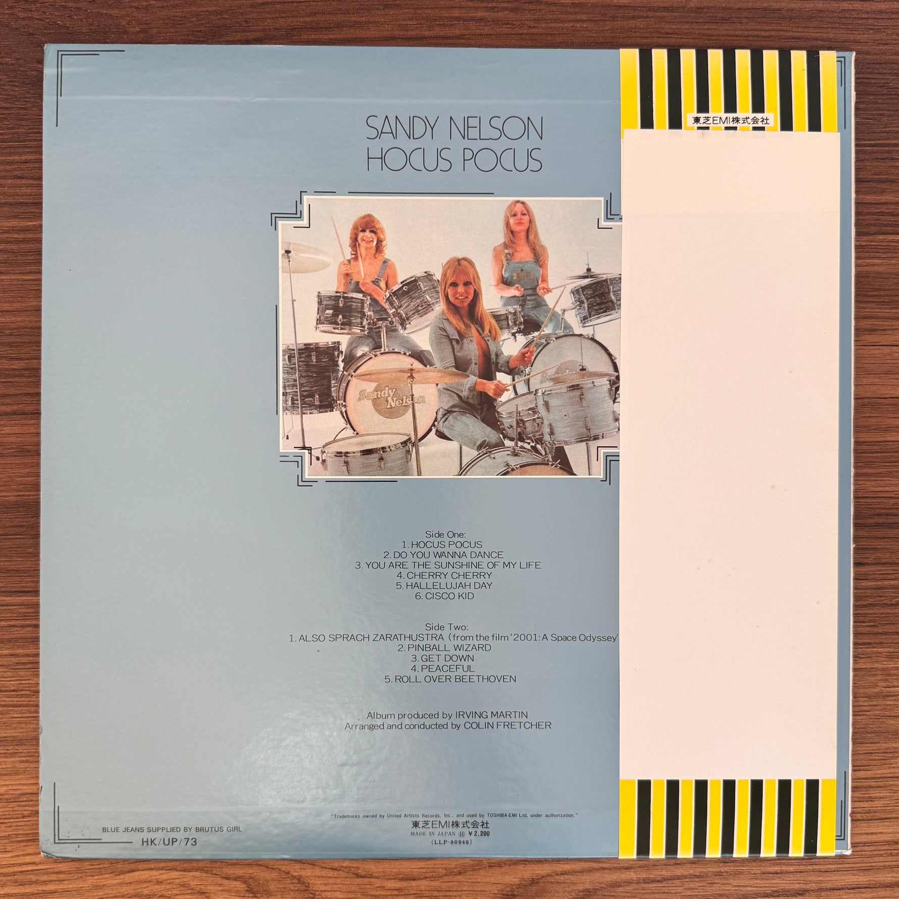 Sandy Nelson – Hocus Pocus – Plays The Hot Hots Japan Vinyl