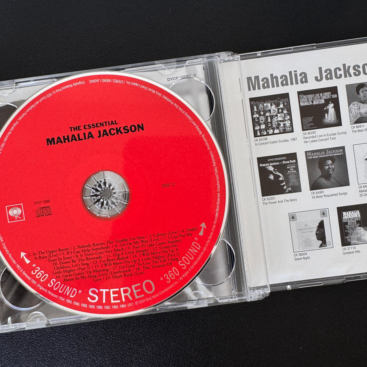 Mahalia Jackson – The Essential Mahalia Jackson CD Japan Vinyl
