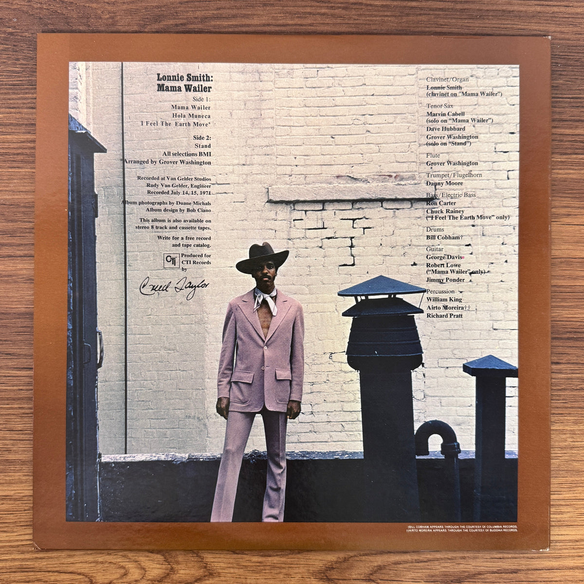 Lonnie Smith – Mama Wailer Only Japan Vinyl