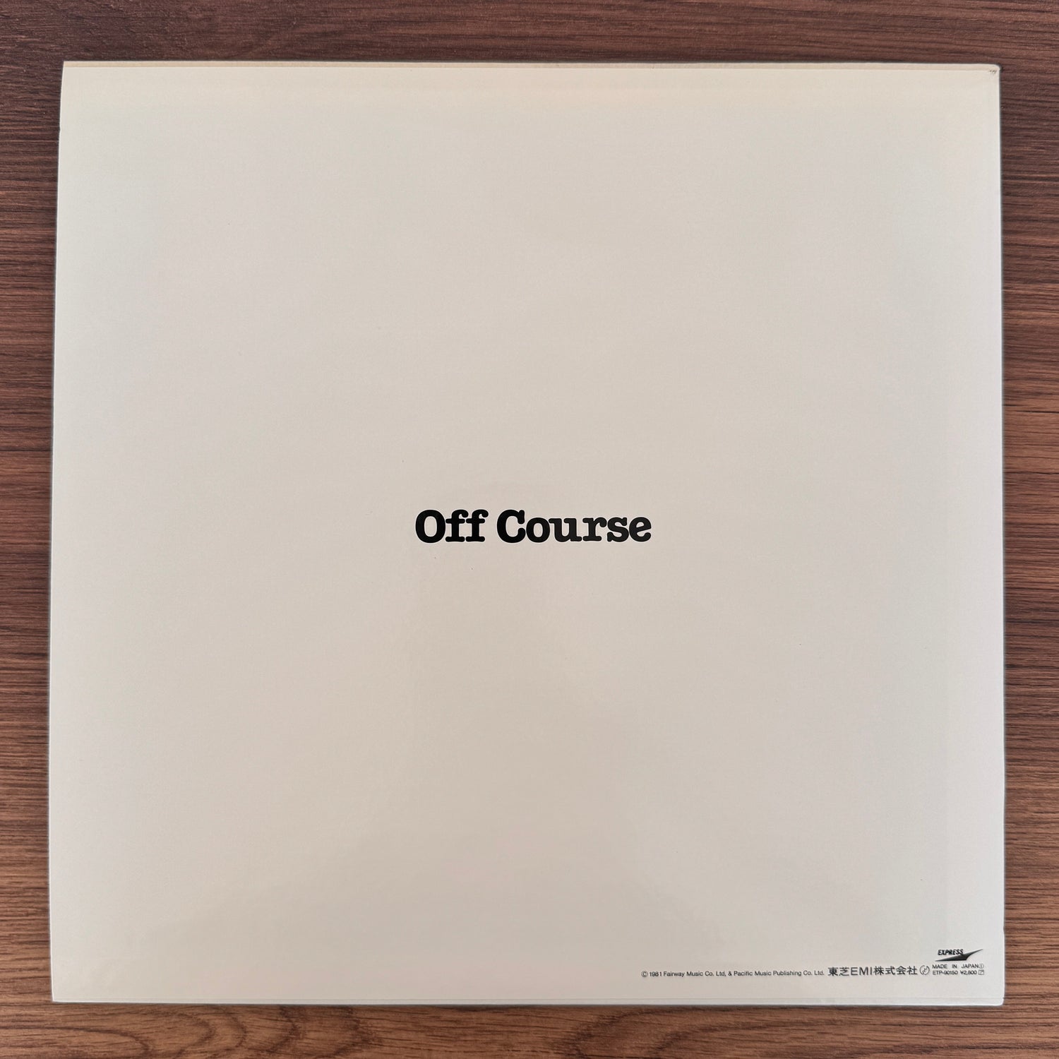 Off Course – Over Japan Vinyl