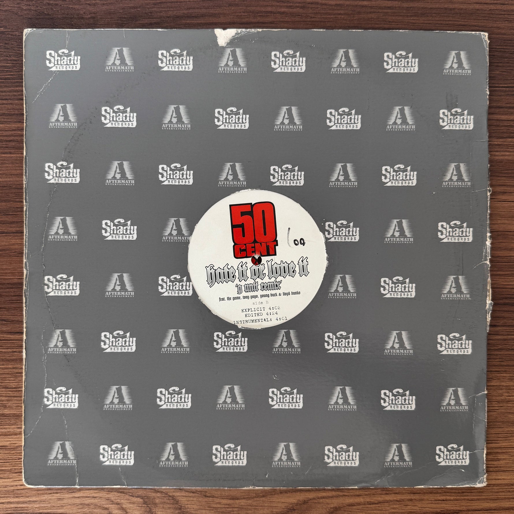 The Game / 50 Cent – Hate It Or Love It Japan Vinyl