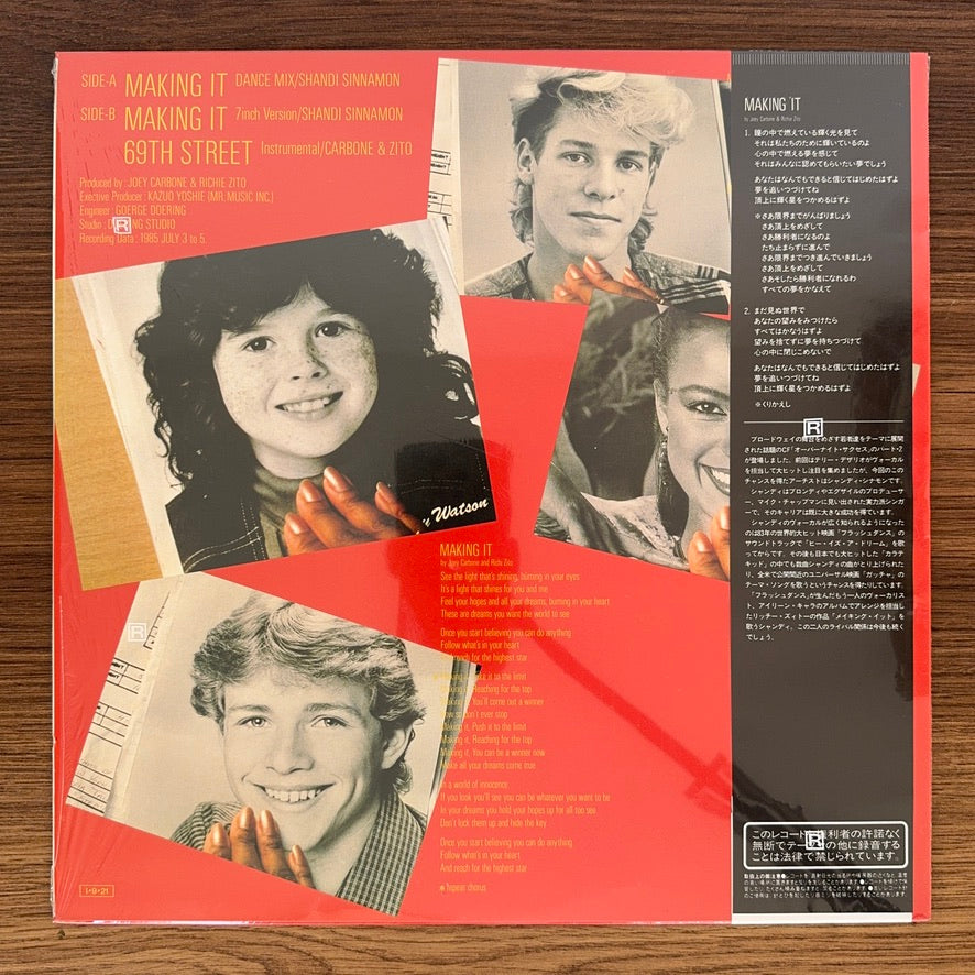 Shandi Sinnamon – Making It Japan Vinyl