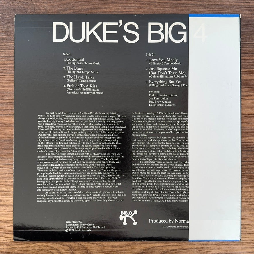 Duke Ellington – Duke's Big 4