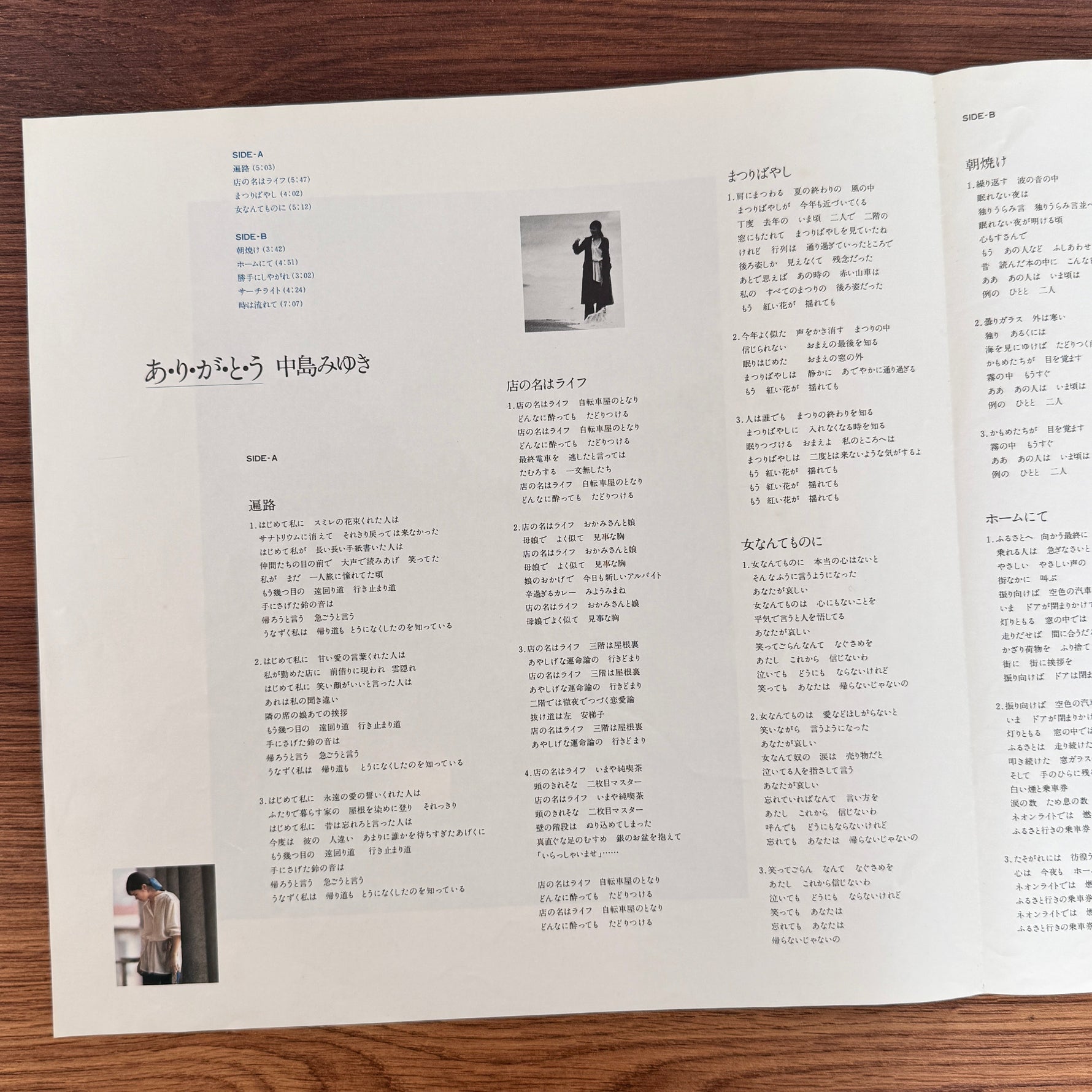 Miyuki Nakajima – A·ri·ga·to·u Japan Vinyl